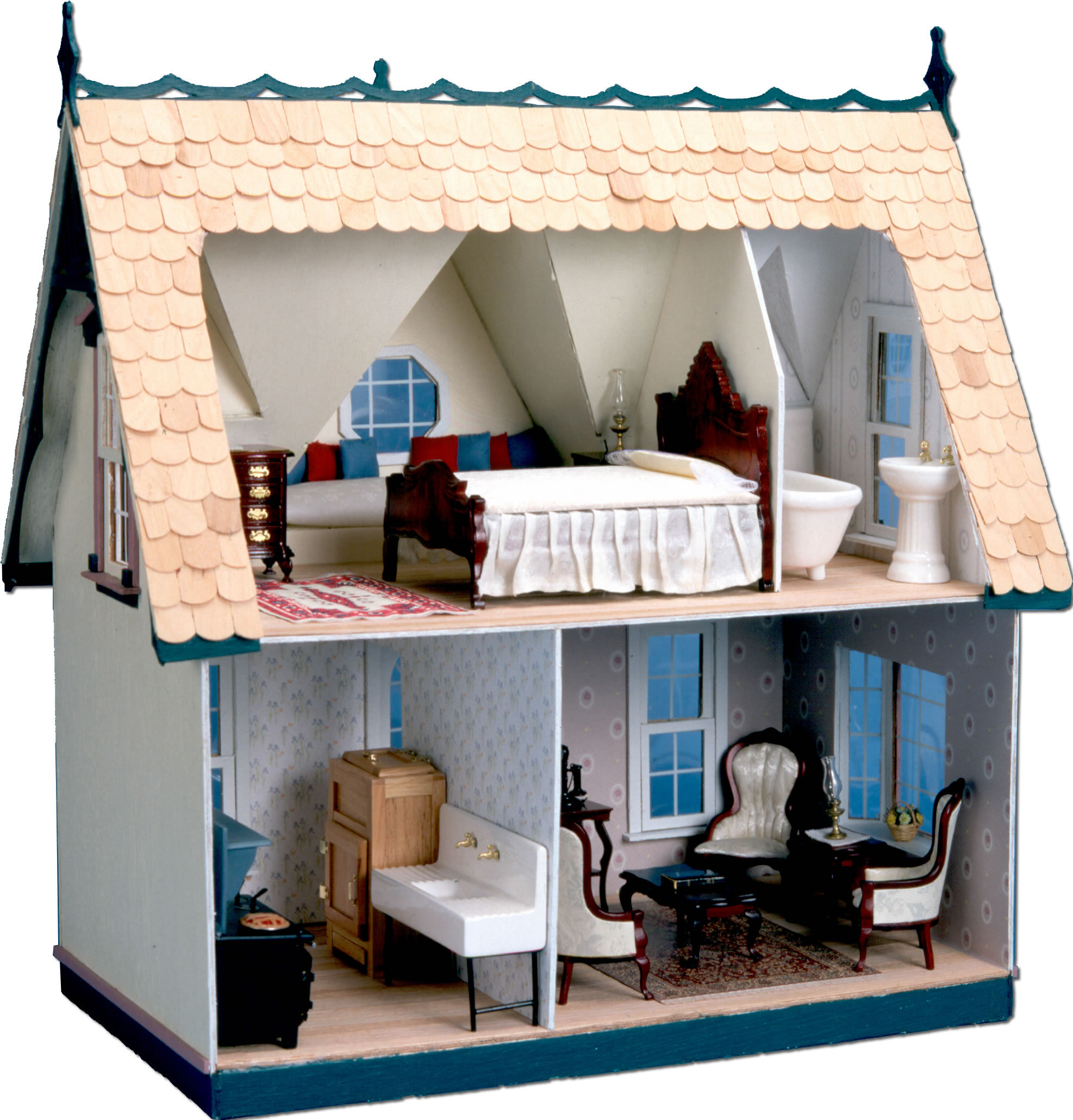 Greenleaf Dollhouses Orchid Dollhouse Reviews Wayfair Canada